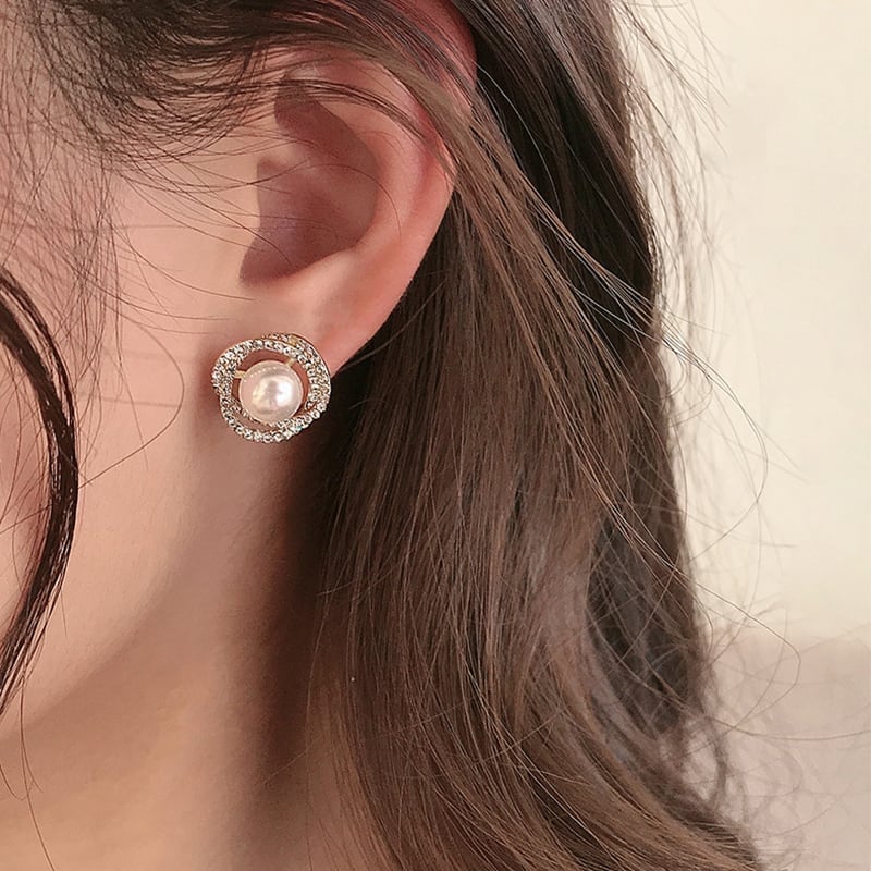 チャーミング デザイン感 ファッション ピアス アクセサリー<ins-3201>