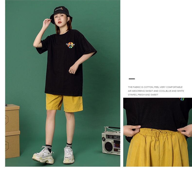 超人気 上質 シンプル 半袖Tシャツⅹパンツセットins-8044