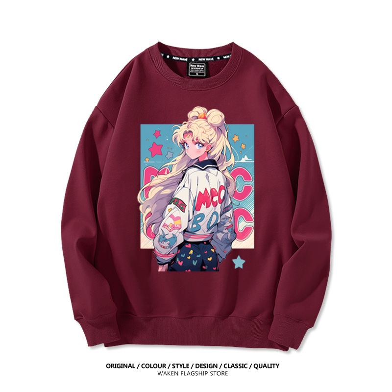 【裹起毛あり】大好評 ラウンドネックスウェット-A1964