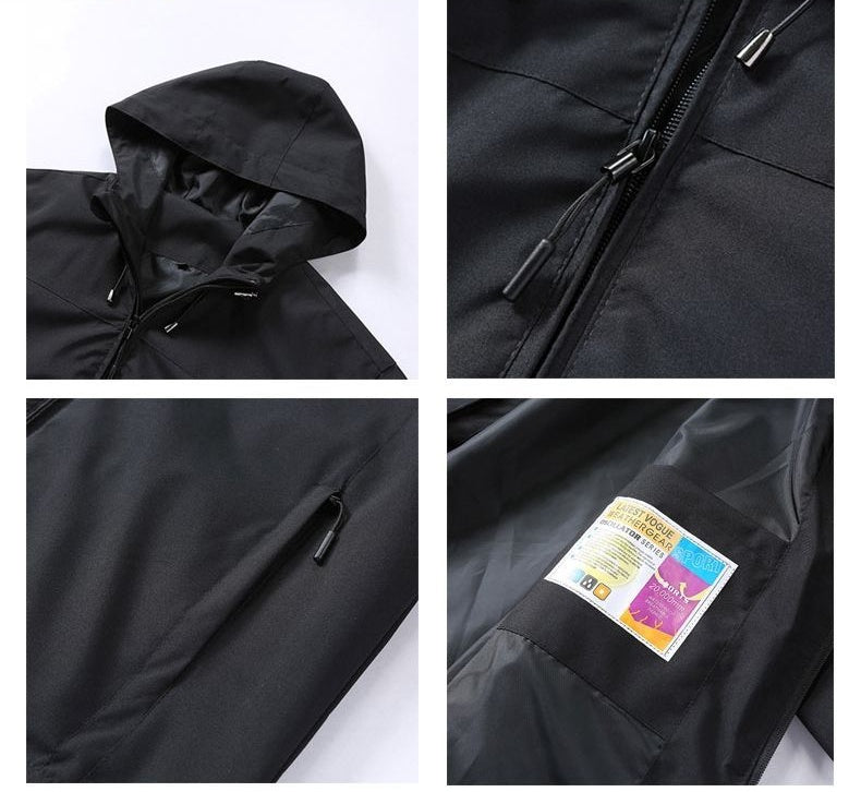 【3way あり】気質満点 防寒 暖かい   撥水加工 全5色  マウンテンパーカー-A1972
