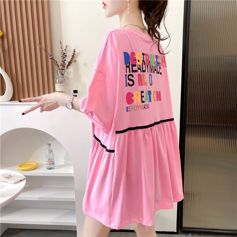 おすすめ ! スウィート 韓国系 ゆったりTシャツ半袖 全3色 ins-4943