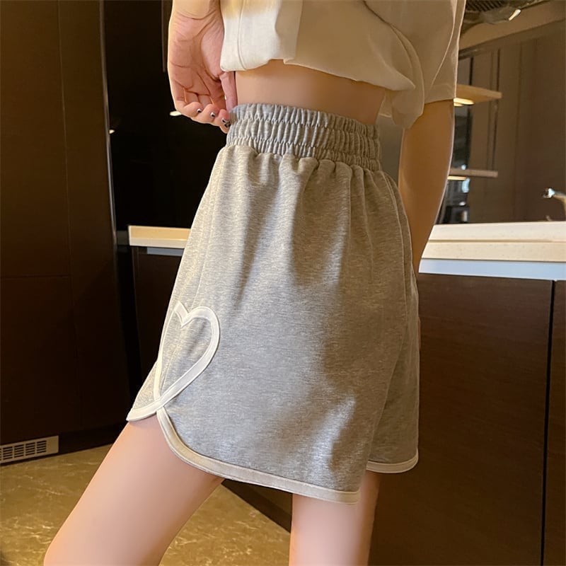 ゆったり感アップ カジュアル ハイウエスト パンツ ボトムスins-3563