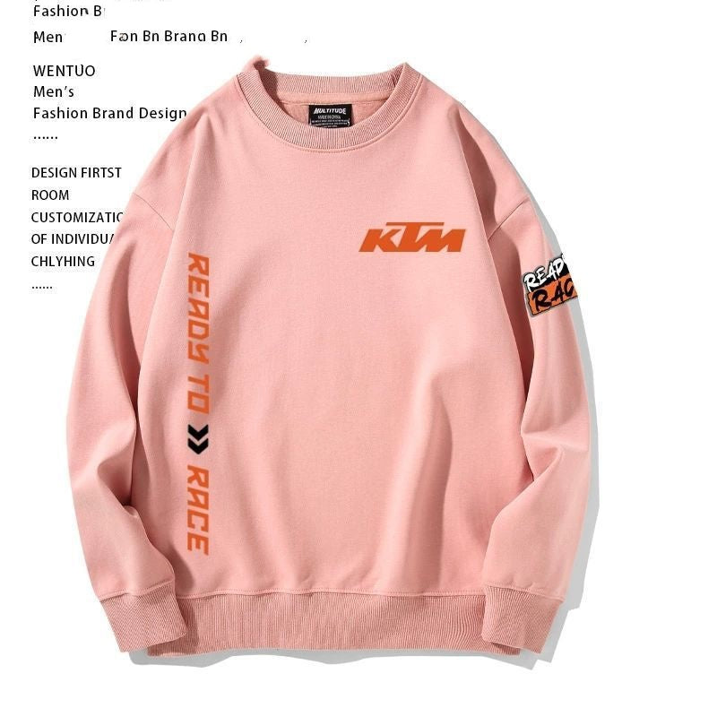 【裹起毛あり】超人気 合わせやすい   ラウンドネックスウェット-A1952