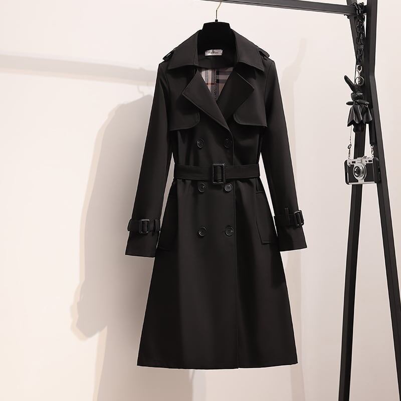 高級感マルチウェイトレンチコート ins-1507