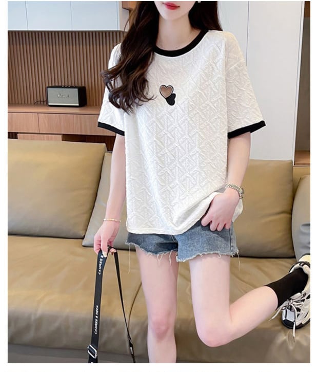 売り切れ必至 カジュアル ファッション 全3色 半袖Tシャツins-8507