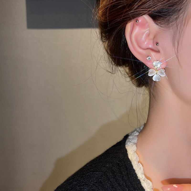オシャレ度満点 シンプル 美感いっぱい ピアス アクセサリー<ins-3624>