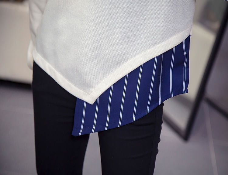 絶対欲しい カジュアル エレガント 上品 シャツins-6522