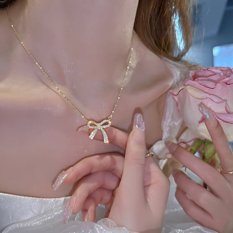 清純甘くて女子力UP 好感度満載 美感いっぱい ネックレス アクセサリー<ins-3311>