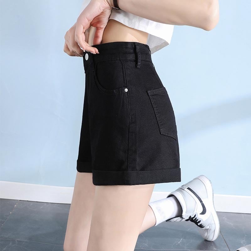 ゆったり感アップ オシャレ度満点 3色選択可 ハイウエスト パンツ ボトムスins-3645