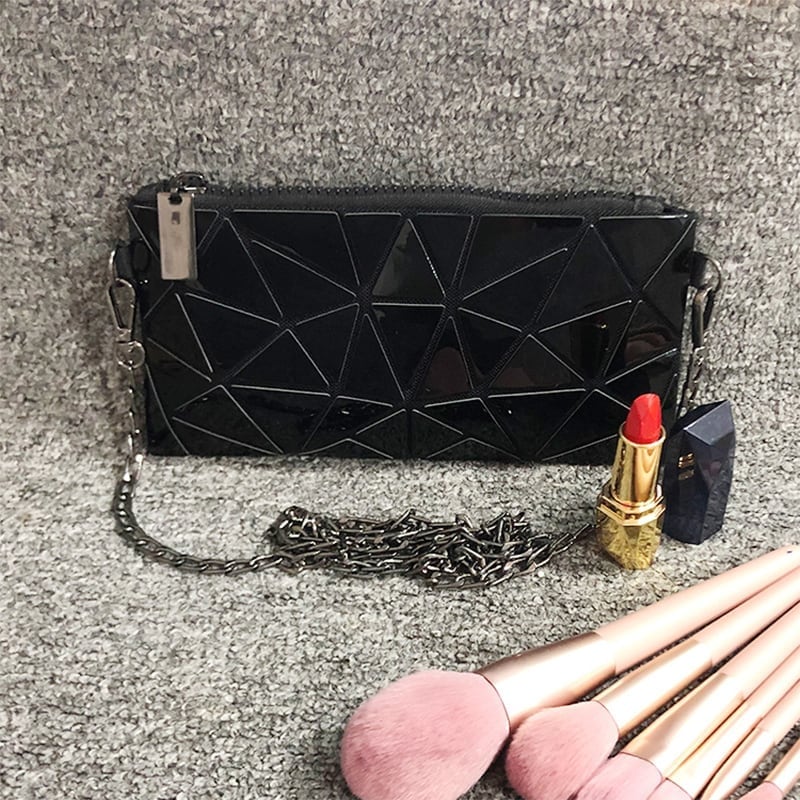 大人気 おしゃれ グラデーション 菱形 スマホバッグ 合わせやすい ショルダバッグ ins-2086