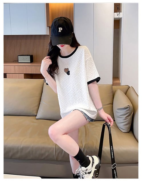 売り切れ必至 カジュアル ファッション 全3色 半袖Tシャツins-8507