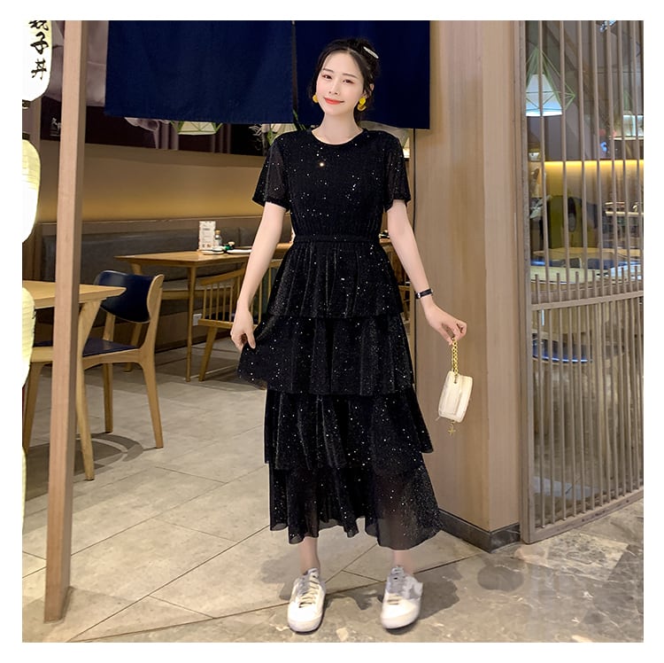 超人気 大人可愛い スウィート フリル ワンピース ins-8619