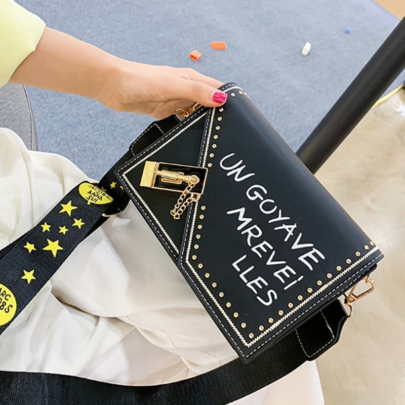 合わせやすい スタイリッシュ 質感のいい 三色 ショルダーバッグ ins-1956