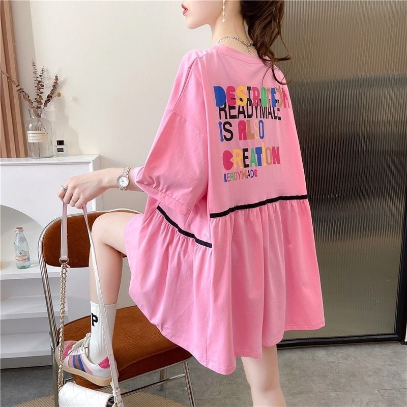 おすすめ ! スウィート 韓国系  ゆったりTシャツ半袖 全3色 ins-4943