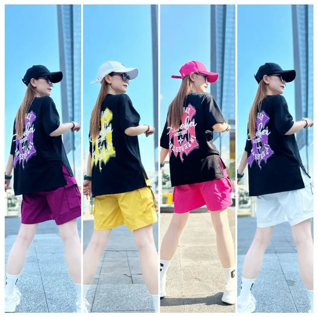 おすすめ 今季マストバイ ファッション 半袖Tシャツⅹパンツセット全4色ins-8568