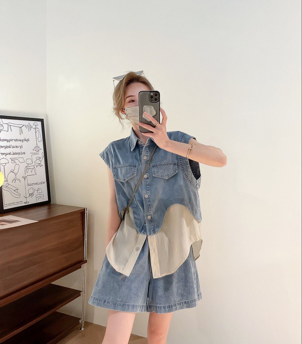 今季マストバイ ファッション 上品 半袖Tシャツⅹパンツセット ins-6575