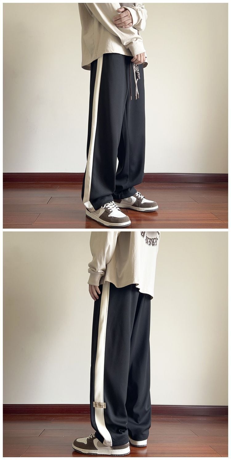 新商品 着心地抜群 3色選択可 切り替え男女兼用 パンツ ins-4963