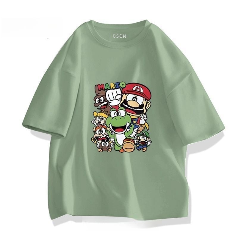 超人気 ファッション男女兼用 半袖Tシャツⅹパンツセット全6色ins-6593