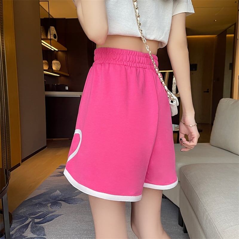 ゆったり感アップ カジュアル ハイウエスト パンツ ボトムスins-3563