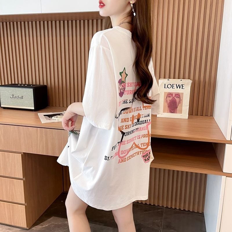 新作 アバンギャルド 特別デザイン プリント全3色 半袖Tシャツ カットソー ins-8605