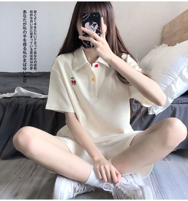おすすめ カジュアル 半袖Tシャツ ショートパンツ セットアップ ins-8660
