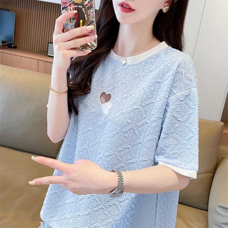 売り切れ必至 カジュアル ファッション 全3色 半袖Tシャツins-8507