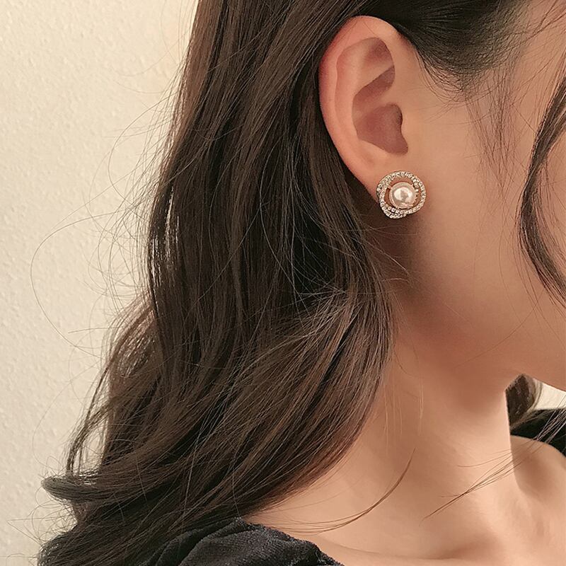 チャーミング デザイン感 ファッション ピアス アクセサリー<ins-3201>