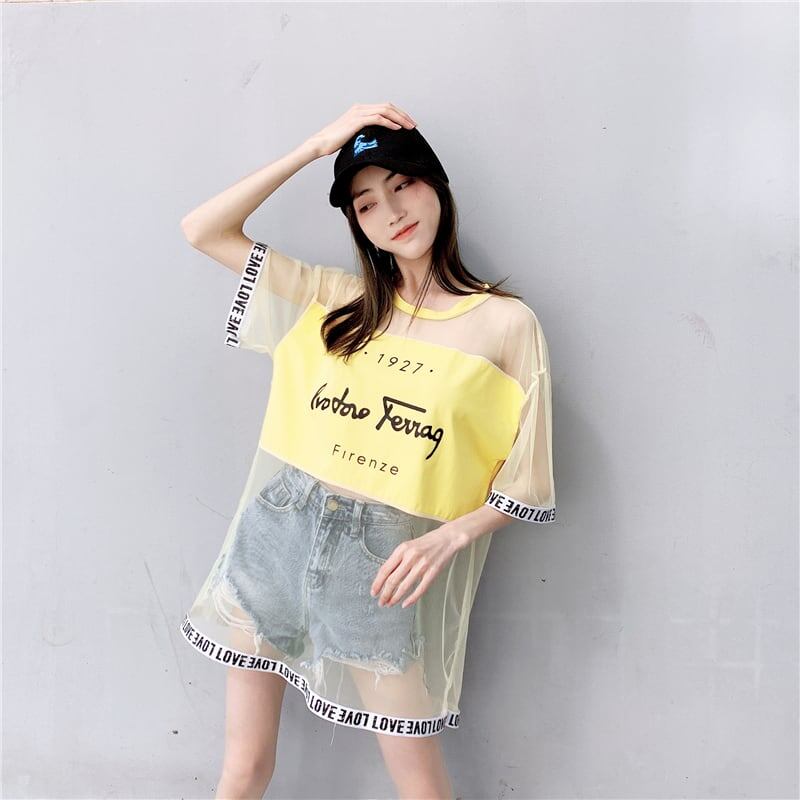 絶対流行  カジュアル 個性派 半袖シャツins-6510