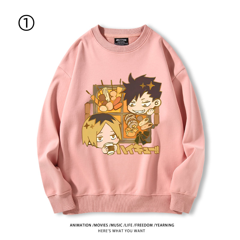 組み合わせやすい ラウンドネックスウェット-A1941