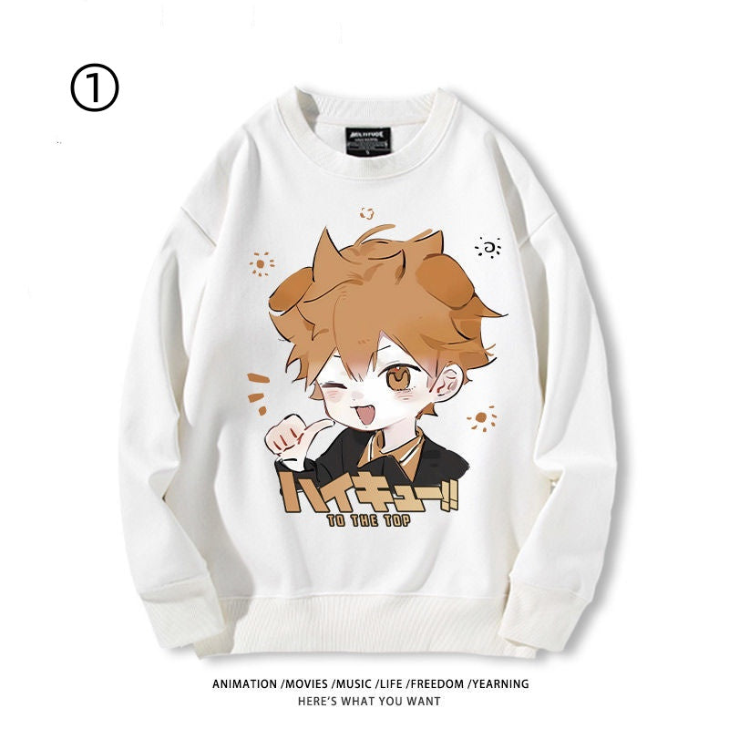 高級感  ラウンドネックスウェット-A1927