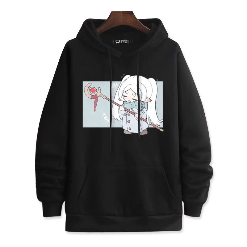 葬送のフリーレン キャラクター 美人度アップ スウィート 売り切れ必至  憧れ  パーカー-A2009