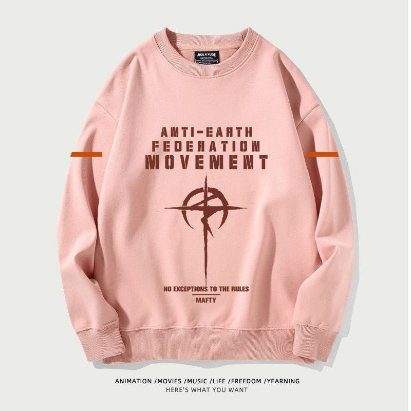 【裹起毛あり】大人の定番 ラウンドネックスウェット-A2003