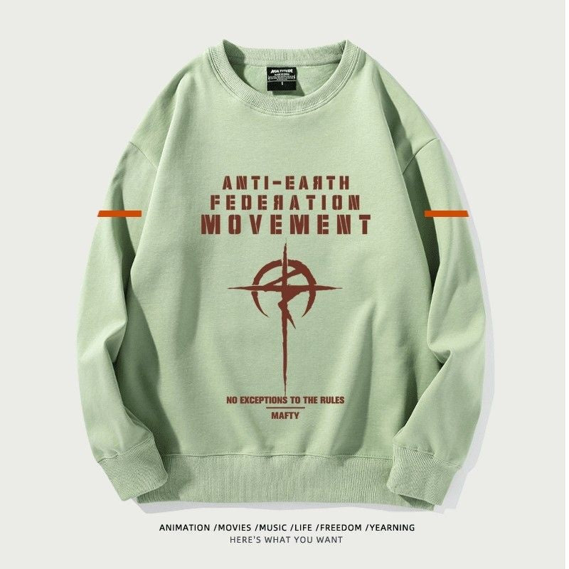 【裹起毛あり】大人の定番 ラウンドネックスウェット-A2003