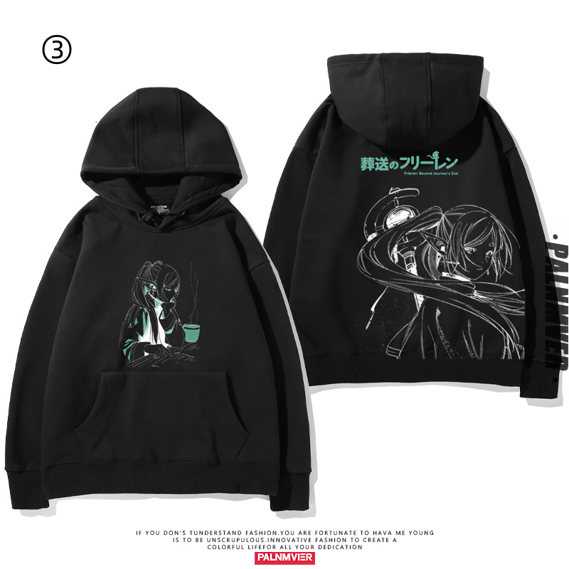 【裹起毛あり】 葬送のフリーレン キャラクター スウィート 売り切れ必至  憧れ  パーカー-A2006