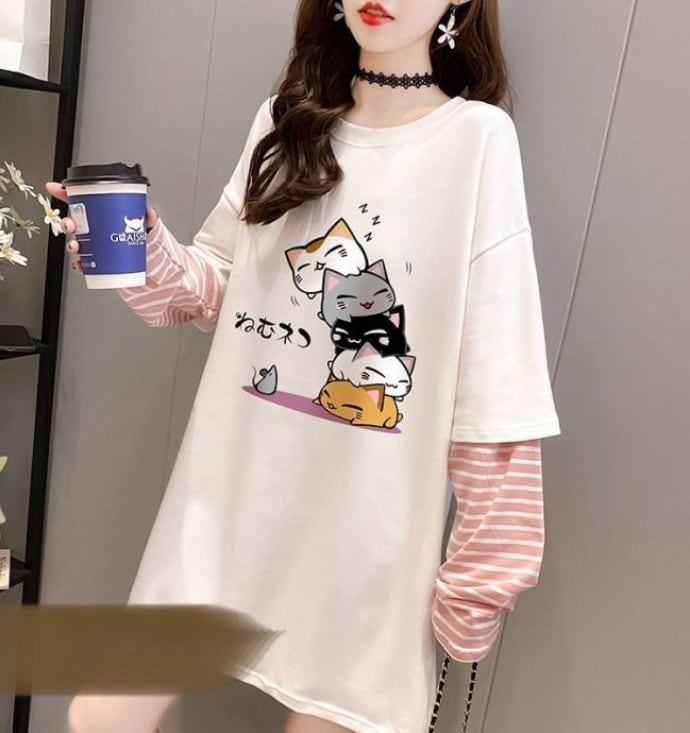 今季マストバイ カジュアル ファッション スウィートTシャツins-6507