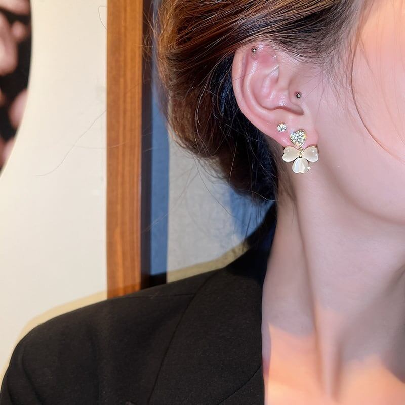 オシャレ度満点 シンプル 美感いっぱい ピアス アクセサリー<ins-3624>