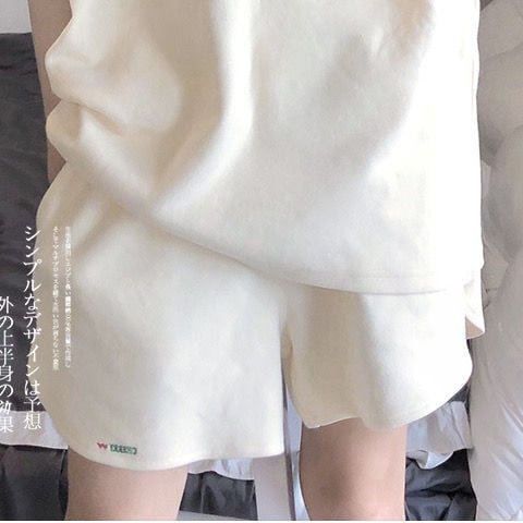 おすすめ カジュアル 半袖Tシャツ ショートパンツ セットアップ ins-8660