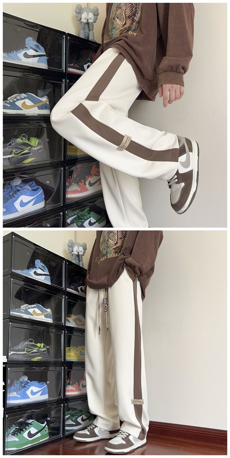 新商品 着心地抜群 3色選択可 切り替え男女兼用 パンツ ins-4963
