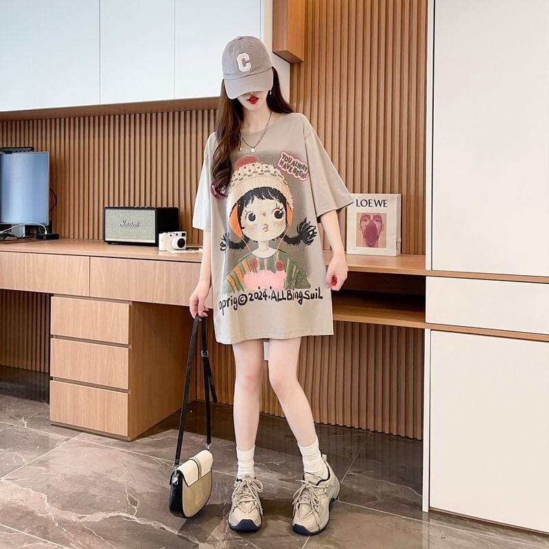 新作 アバンギャルド 特別デザイン プリント全3色 半袖Tシャツ カットソー ins-8605