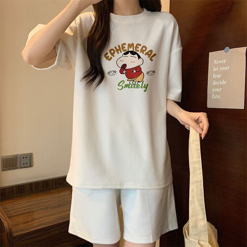 早い者勝ち 大好評 カジュアル キュート 半袖Tシャツⅹパンツセットins-6550