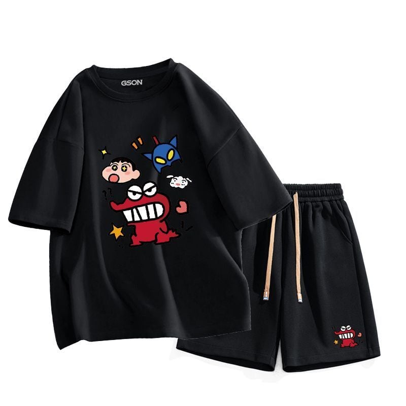 新商品 大活躍 簡潔 カジュアル  半袖Ｔシャツⅹパンツセットins-8109