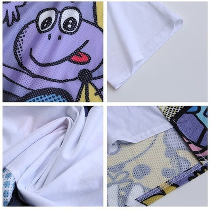大人気ロング丈Tシャツワンピース     2色  ins-1160