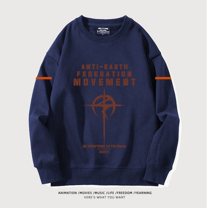 【裹起毛あり】大人の定番 ラウンドネックスウェット-A2003