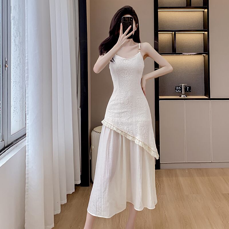 着回し力抜群  カジュアル エレガント キャミワンピースins-8390