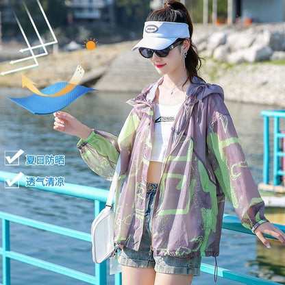 今季マストバイ ファッション  日焼け防止 パーカーins-8123