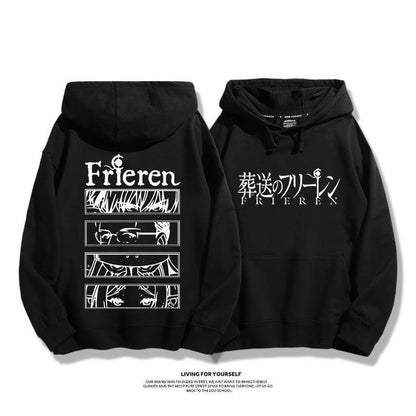 【裹起毛】 葬送のフリーレン キャラクター 早い者勝ち 元気いっぱい 超人気 売り切れ必至  憧れ  パーカー-A2008