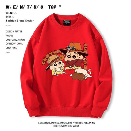 【裹起毛あり】話題沸騰中 ラウンドネックスウェット-A1960