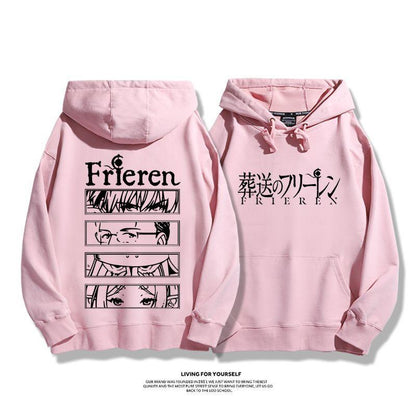 【裹起毛】 葬送のフリーレン キャラクター 早い者勝ち 元気いっぱい 超人気 売り切れ必至  憧れ  パーカー-A2008