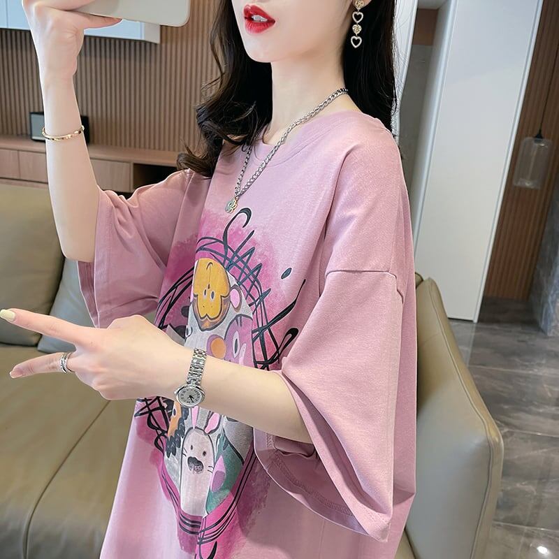 おすすめ ファッション シンプル スウィート 半袖シャツins-6384