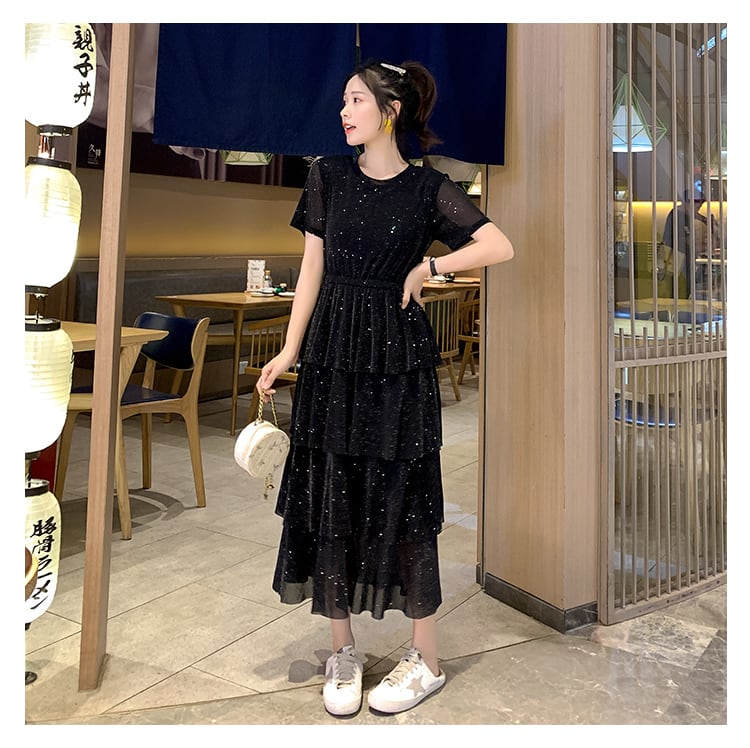 超人気 大人可愛い スウィート フリル ワンピース ins-8619